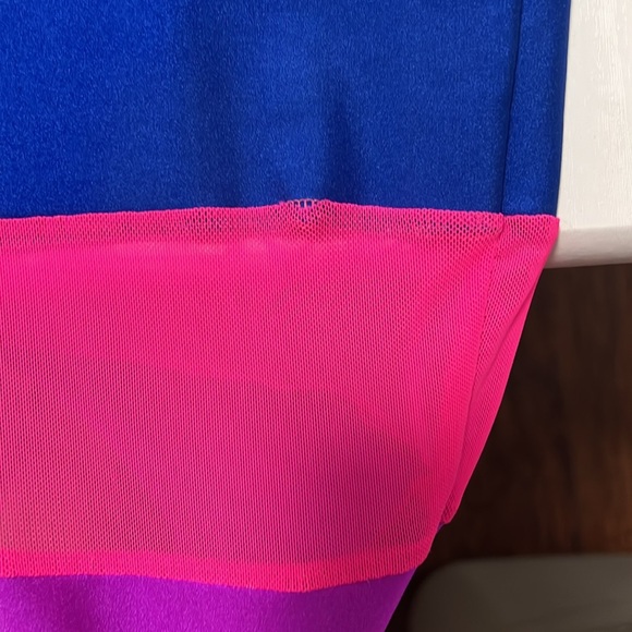 Akira Large Rainbow Color block Dress - Picture 5 of 5